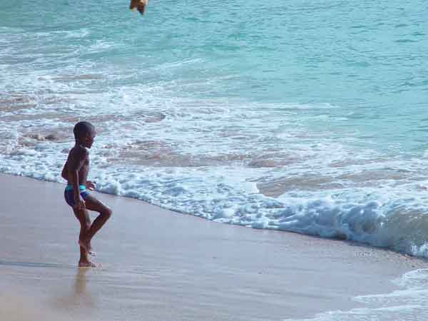 water on sosua beach